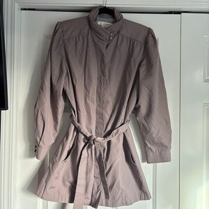 Vintage London Fog Women's Jacket - Light Purple